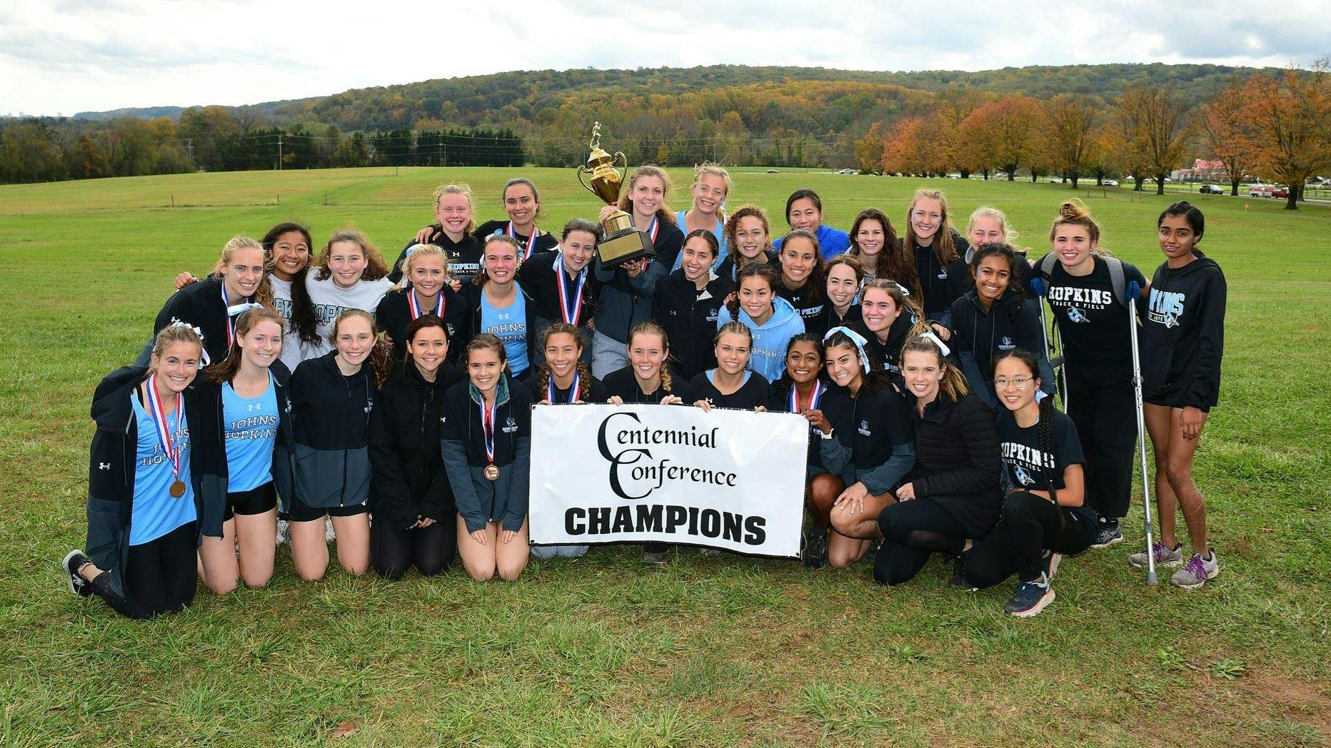 COURTESY OF HOPKINSSPORTS.COM
The women’s cross country team has now qualified for 13 straight Centennial Conference championships.