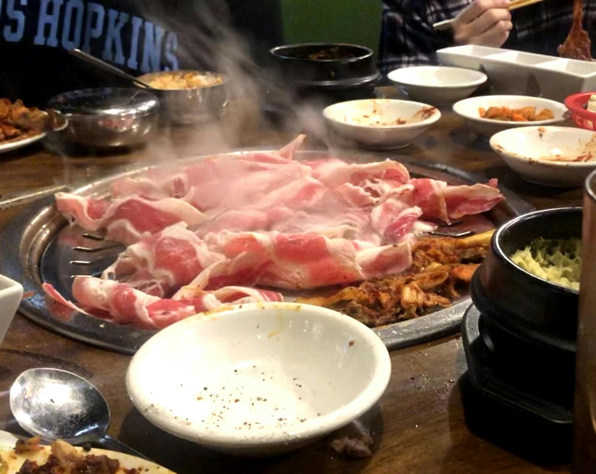 COURTESY OF GRETA MARAS
Maras and Park offer a comprehensive look at some of the most notable KBBQ offerings in the Baltimore area.