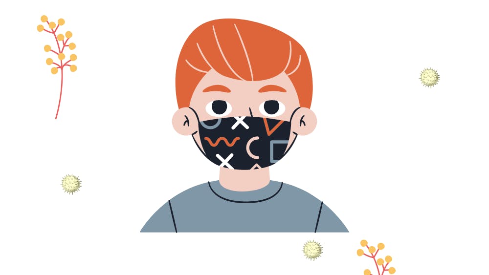 LAKSHAY SOOD/GRAPHICS EDITOR
Researchers found that nurses with seasonal allergies benefited the most from wearing masks.
