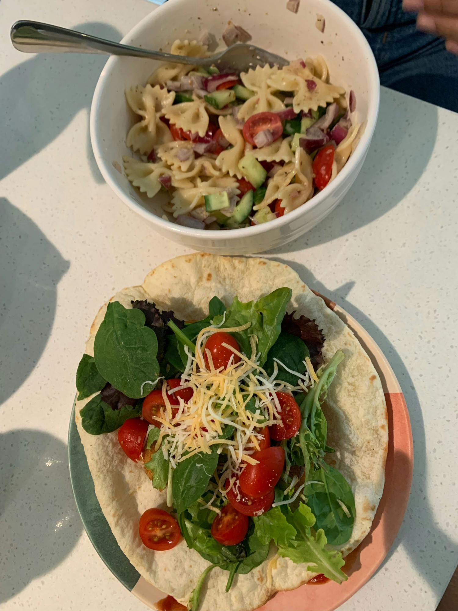 COURTESY OF JULIA MENDES QUEIROZ
Mendes Queiroz reflects on how her morning routine has changed.