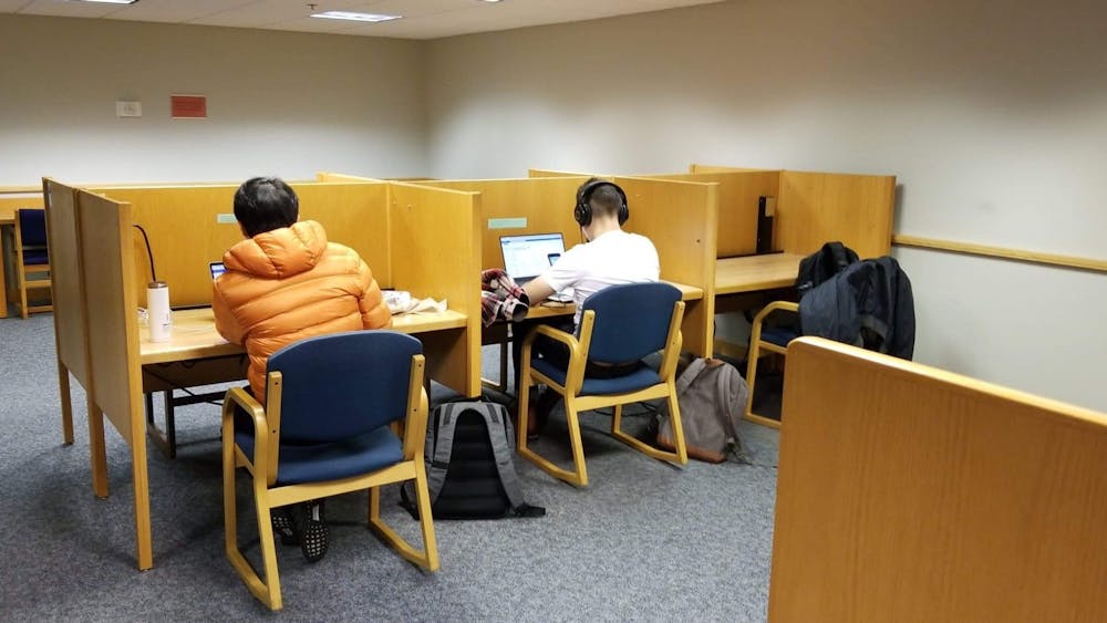 FILE PHOTO
Students are known to study day and night in the Milton S. Eisenhower Library and in Brody Learning Commons.