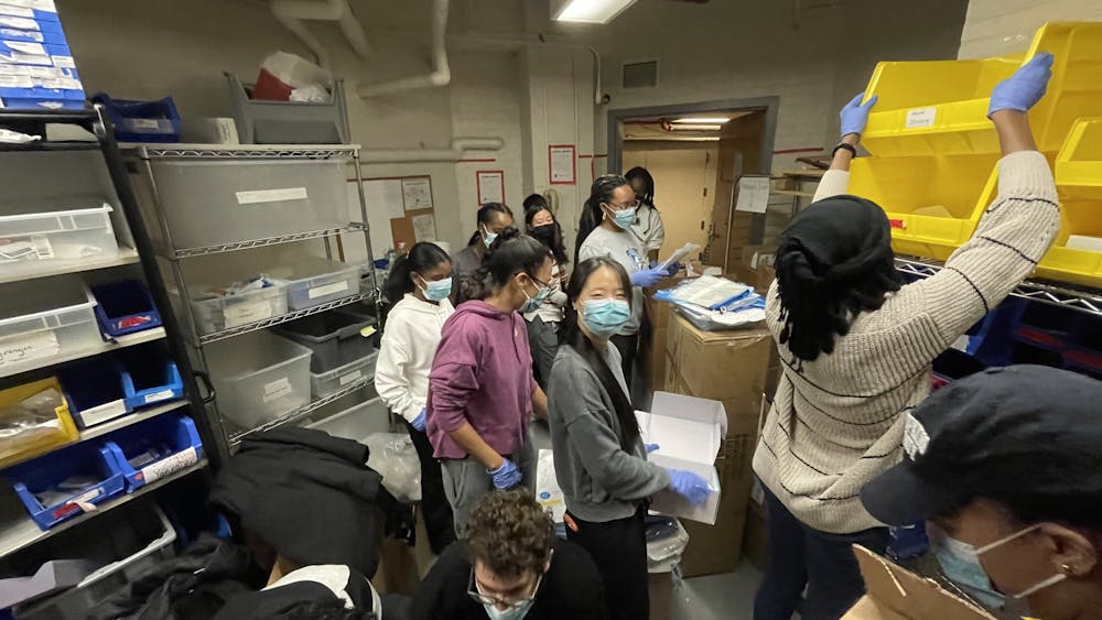 COURTESY OF STEVEN DOCTORMAN
In addition to sorting and shipping medical supplies, SHARE strives to build a learning community among members through shadowing programs, exhibitions and social events.