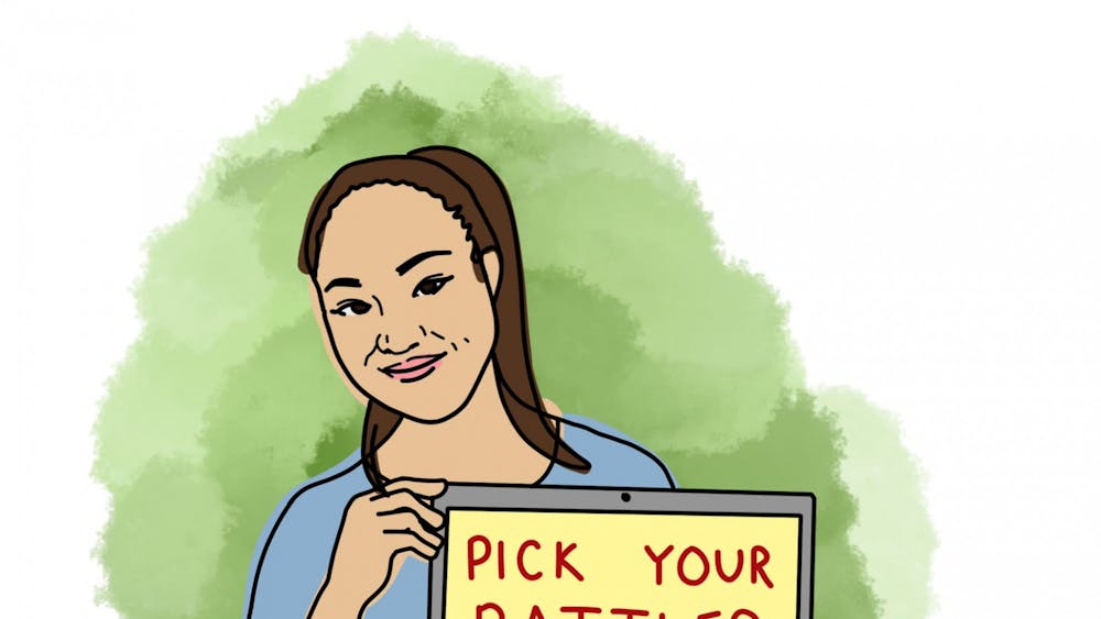 COURTESY OF STEPHANIE LEE
For Lee, it’s important to figure out which battles are worth your time.