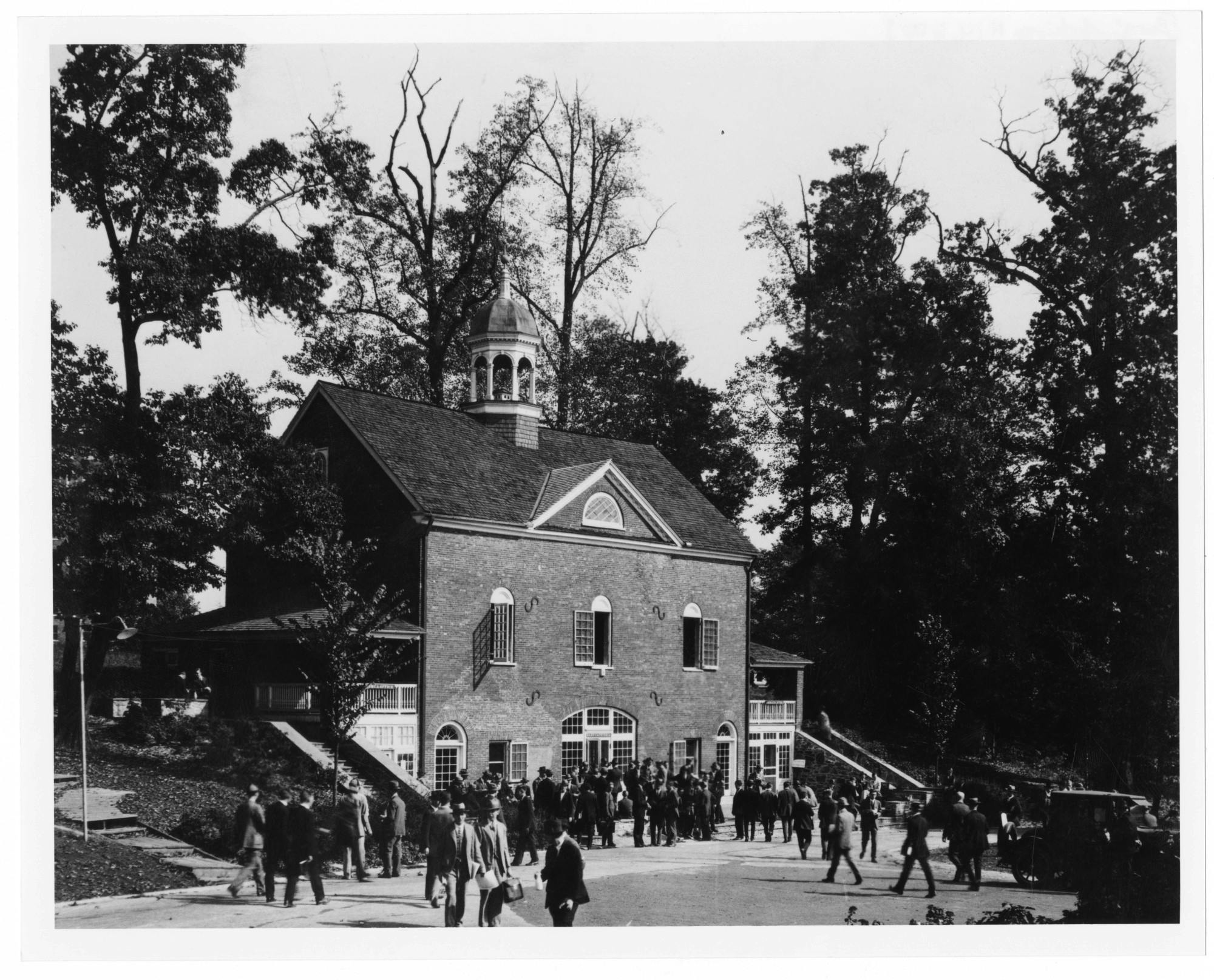 COURTESY OF SPECIAL COLLECTIONS
The Barn was originally built as a farm building but functioned as a space for student organizations after it was acquired by Hopkins.