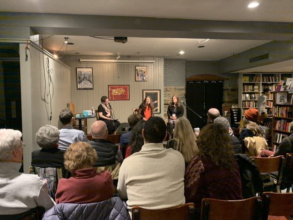 courtesy of eunice park
Writer and activist Chana Porter reads from the beginning of her new novel.