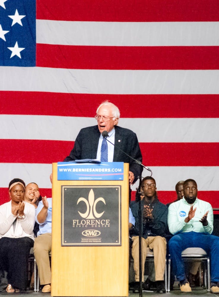 Key Studio/ CC-BY-2.0
Unlike Johnson, Democratic candidate Bernie Sanders has a website.