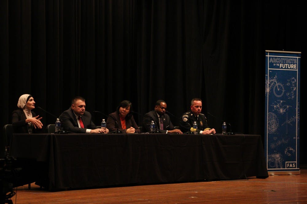 LEON SANTHAKUMAR/PHOTOGRAPHY EDITOR
The panel discussed a future where police are more held accountable for their actions in the U.S.