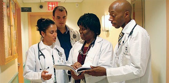 COURTESY OF WWW.BRONX-LEB.ORG
In 2011, medical residents’ shifts were capped at 16 hours by the ACGME.