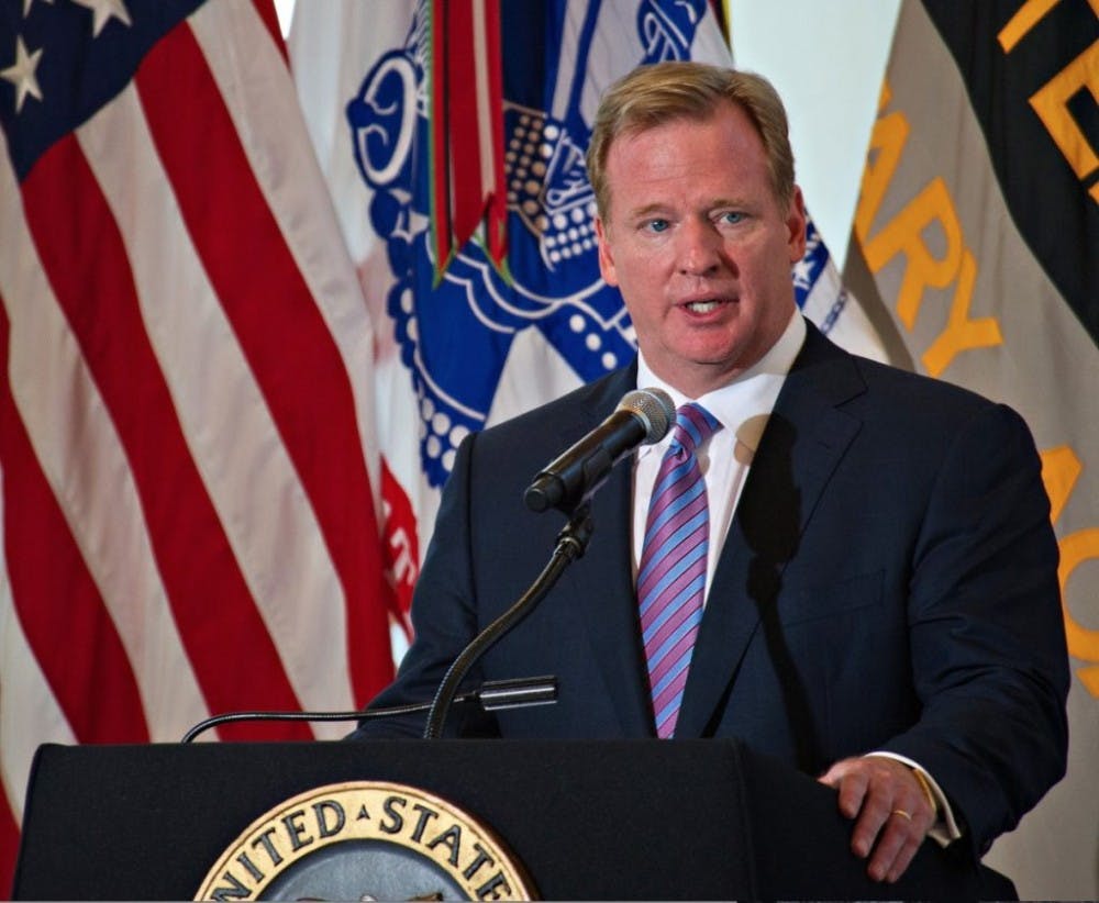  SSG Teddy Wade/Public Domain
Roger Goodell, the NFL commissioner, has failed to confront players.