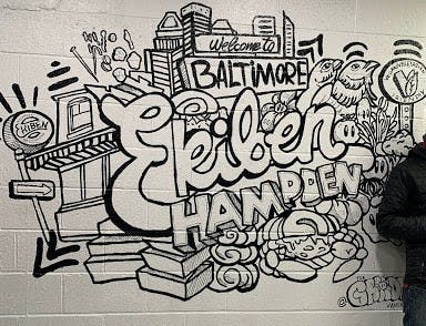COURTESY OF SOFIA VERHEYEN
The second location of Ekiben features new starters and a new mural.