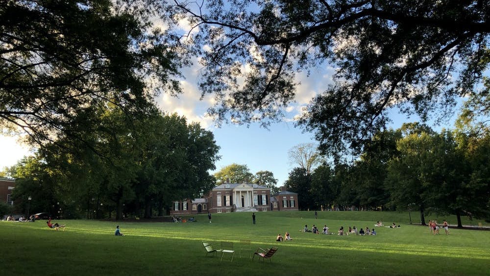 FILE PHOTO
While “The Beach” has no sand or waves, students still use it to hang out with friends and sunbathe.