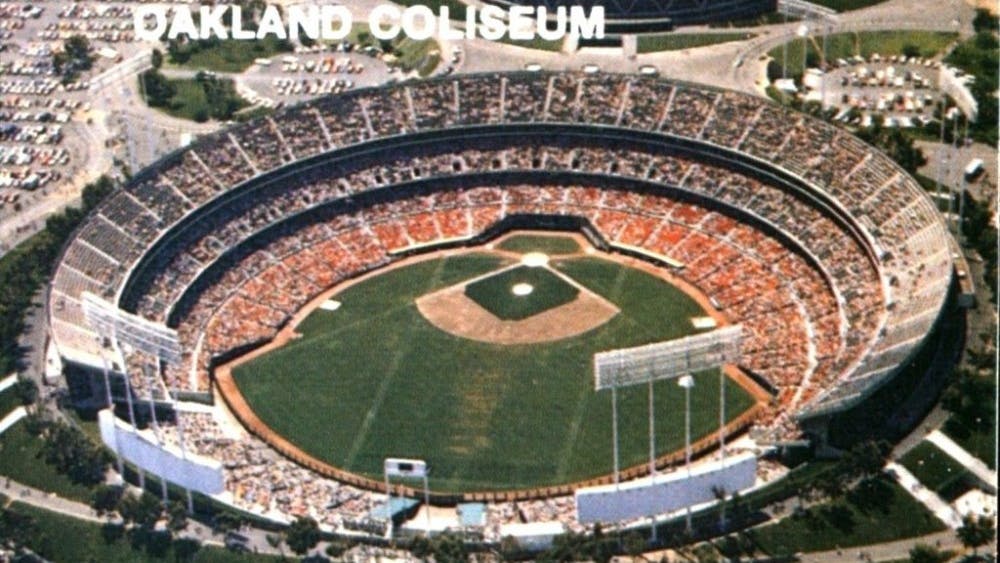  PUBLIC DOMAIN
Johnson argues that we must stop subsidizing billionaire stadiums, like the Oakland Coliseum.