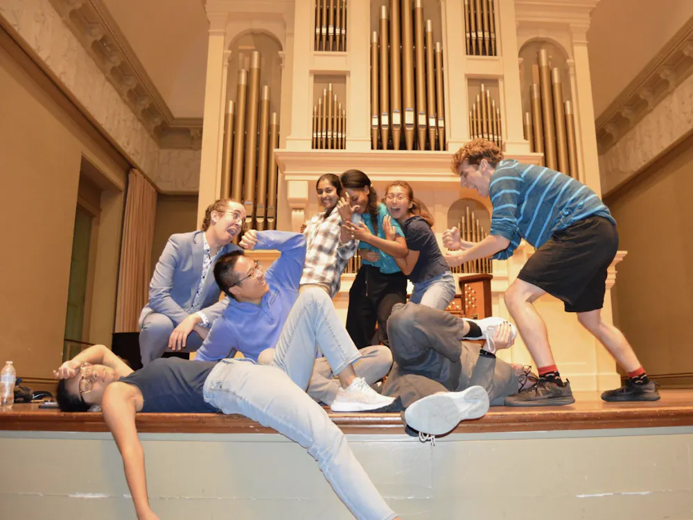 COURTESY OF ALEX MA
Ma curates a clever game for all Hopkins-Peabody Double Degree students to play and enjoy.