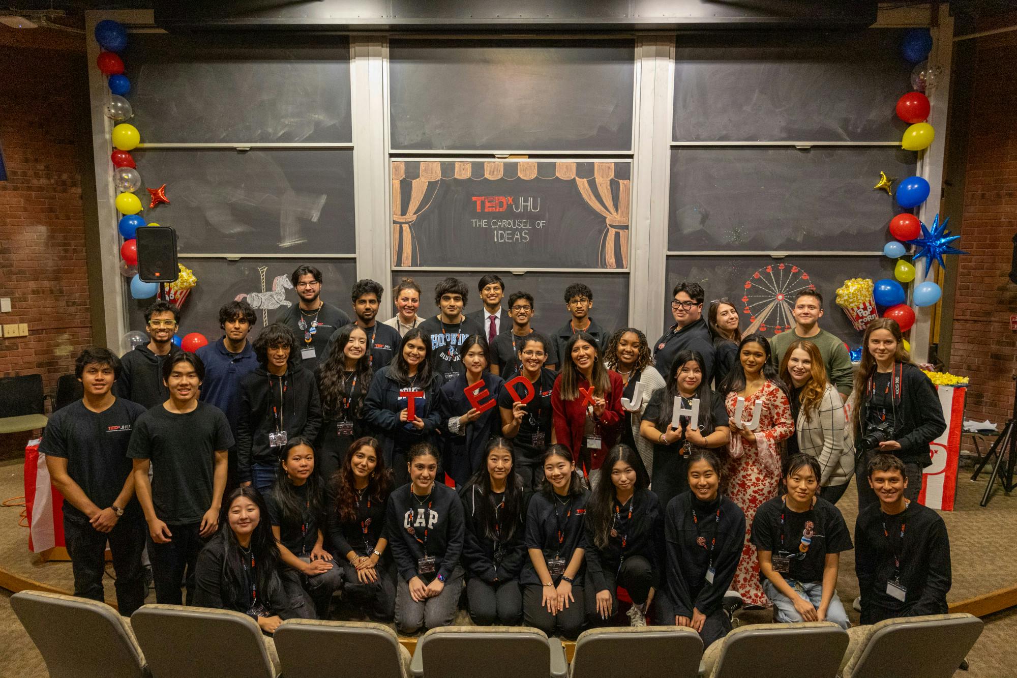 COURTESY OF KAIYUAN DU
On Saturday, Nov. 15, TEDxJHU hosted their salon event titled “The Carousel of Ideas,“ providing a platform for Hopkins students to share notable research, experiences or ideas.