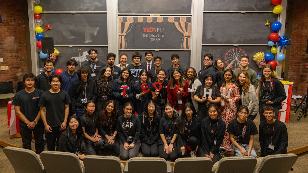 COURTESY OF KAIYUAN DU
On Saturday, Nov. 15, TEDxJHU hosted their salon event titled “The Carousel of Ideas,“ providing a platform for Hopkins students to share notable research, experiences or ideas.