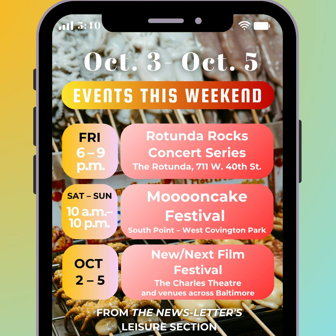 &nbsp;RUI DO ROSARIO / DESIGN &amp; LAYOUT EDITOR
Step into the fall season with these weekend events!