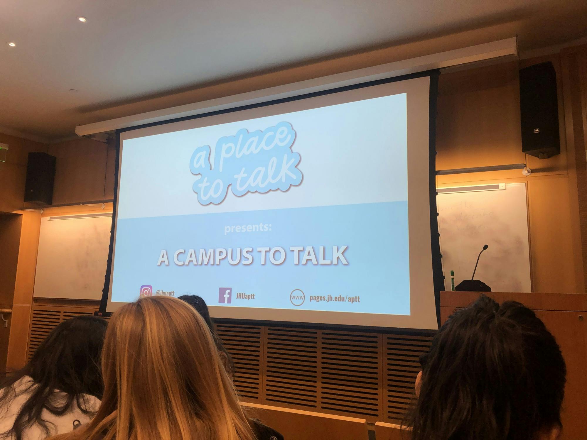 COURTESY OF LEELA GEBO
A Place to Talk provides free and private peer listening services to the Hopkins community.