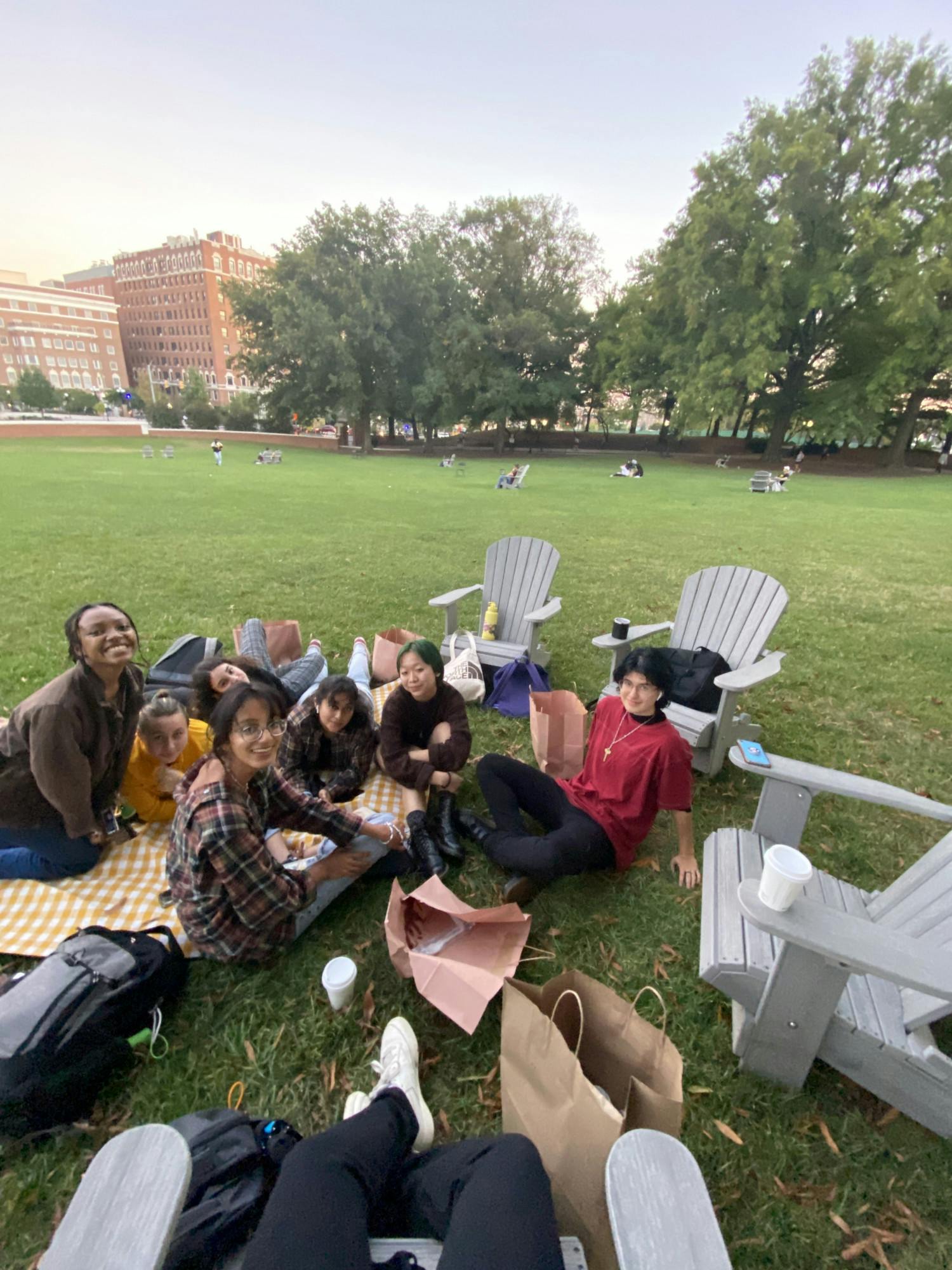 COURTESY OF AASHI MENDPARA
Mendpara prepares freshmen with advice on how to make friends.