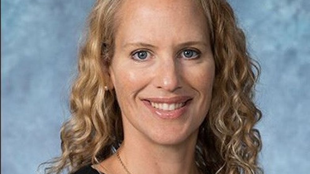 HOPKINSSPORTS.COM
Jennifer Baker was named the new director of athletics on August 8.
