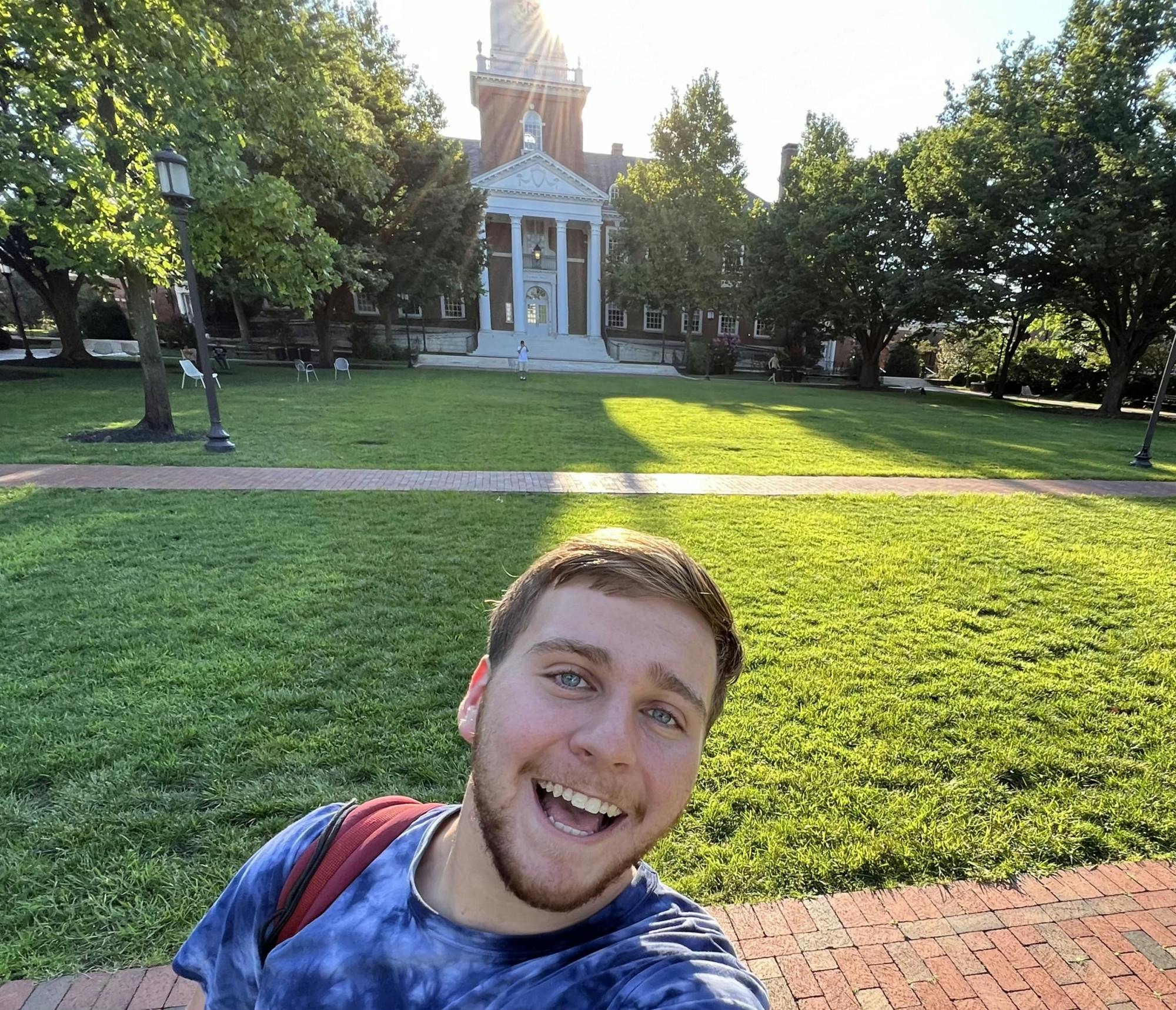 COURTESY OF GABRIEL LESSER
Lesser considers his nostalgia for campus life as he prepares for a semester abroad.