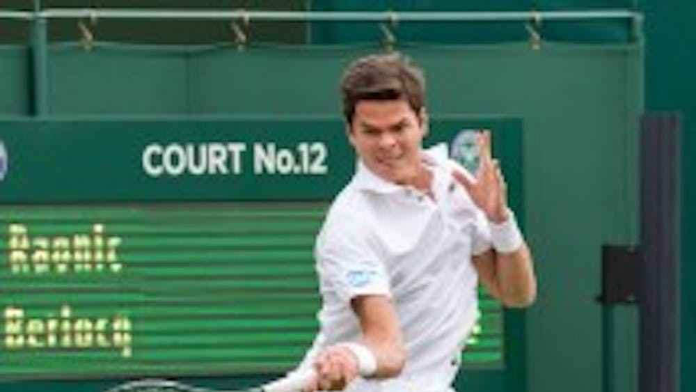  diliff/cc-by-sa-3.0
Milos Raonic has emerged as an unlikely semifinalist in this tourney.