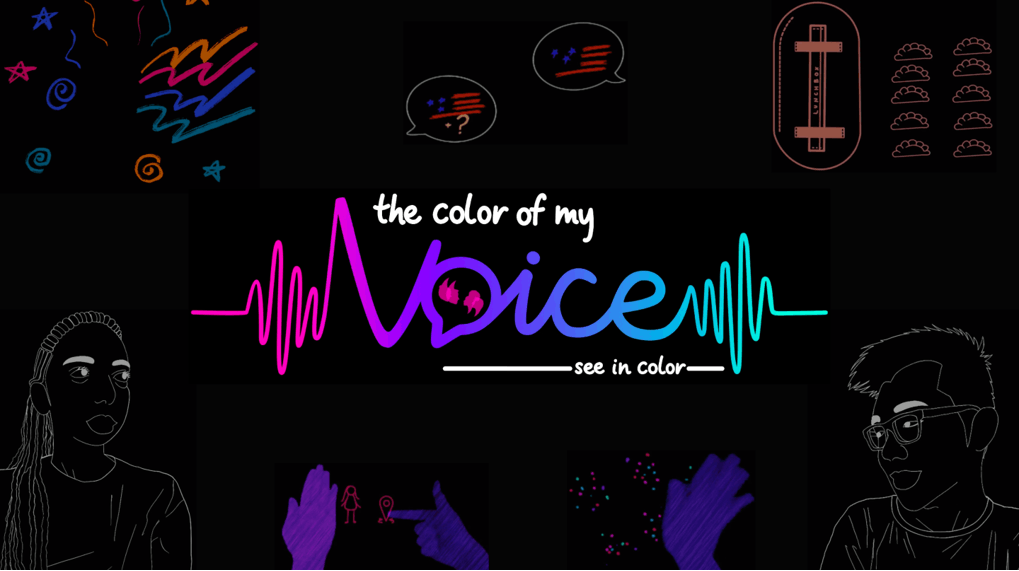 COURTESY OF KEIDAI LEE
Color of My Voice uplifts diverse stories through animation and hand choreography.