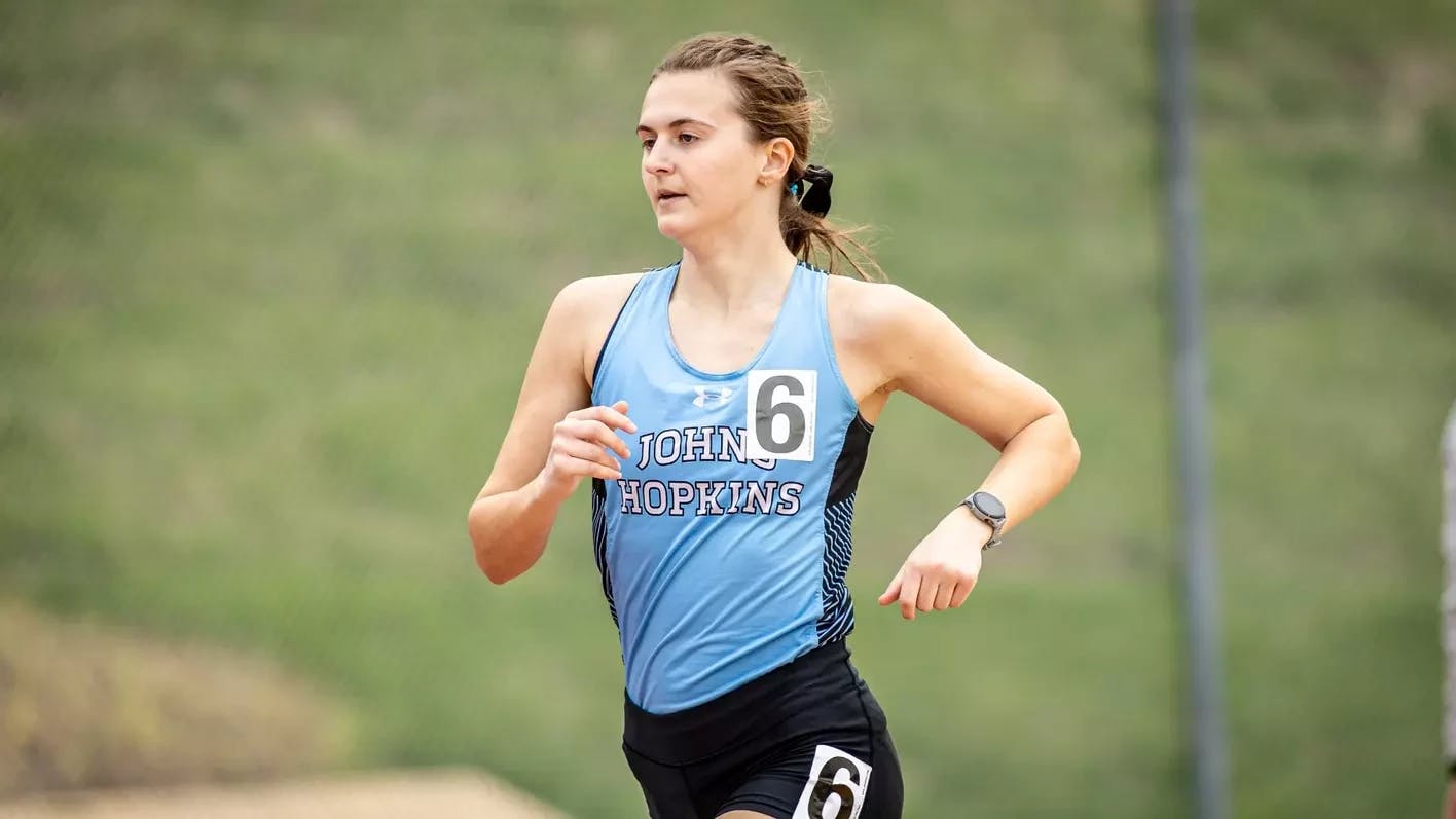 COURTESY OF HOPKINSSPORTS.COM
Hopkins delivered a strong week highlighted by dominant track and field performances at the Navy Invitational, a three-win surge from baseball and a narrow double-overtime loss for men’s lacrosse against Rutgers.&nbsp;