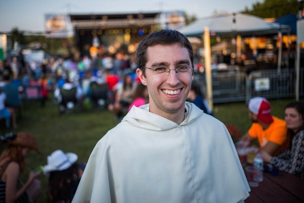COURTESY OF FATHER ATHANASIUS
The new associate Catholic chaplain arrived on campus in January.
