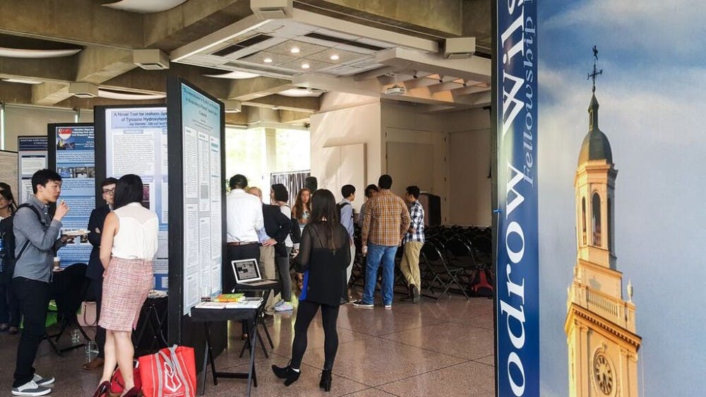 Kareem Osman/Photography Editor
Senior Wilson Fellows presented diverse research projects at this year’s poster session.