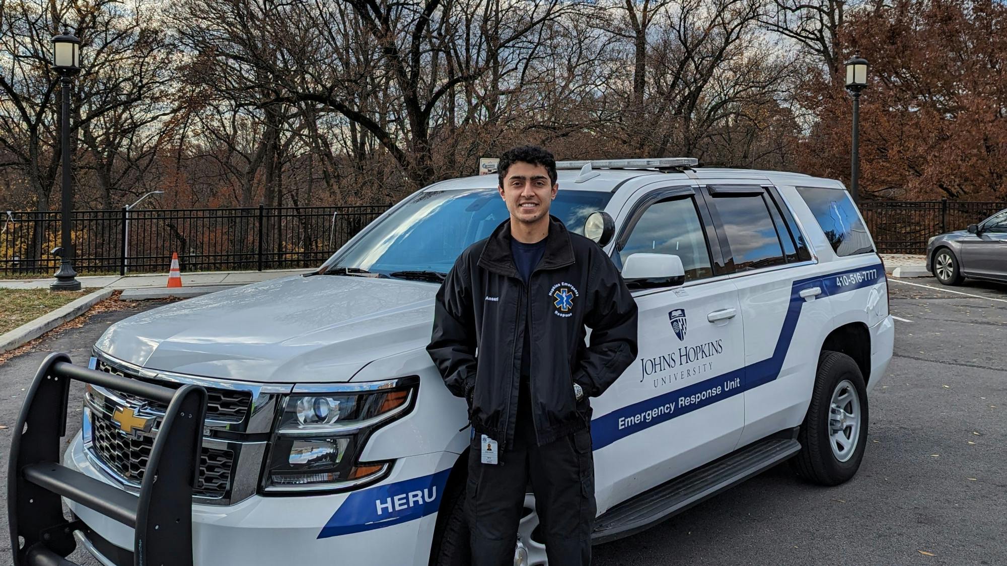 COURTESY OF SAAD ANSARI
Ansari aspired to be a doctor when he first came to Hopkins but now plans to work as a quant trader.