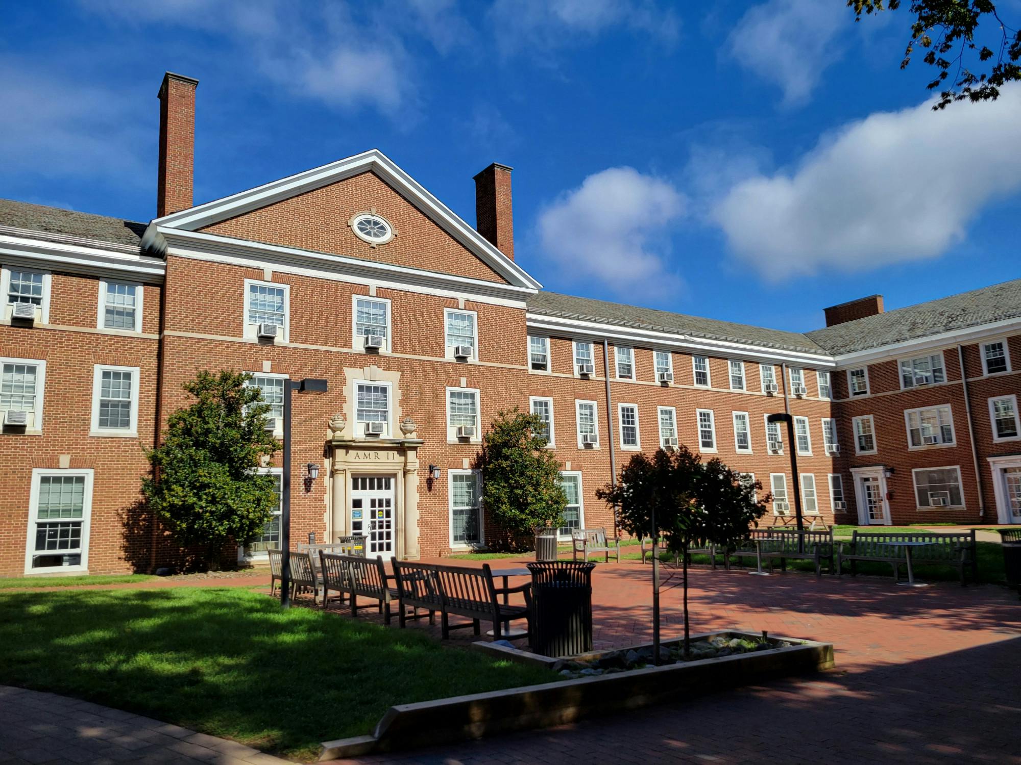 ERIC WANG / STAFF PHOTOGRAPHER
AMR II break-in rumors spark a broader discussion on dorm safety.