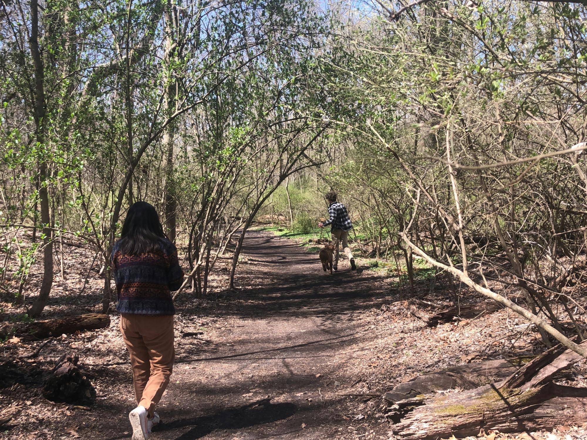 COURTESY OF AYLA FROST
Grab a couple of pals and bring a furry friend to enjoy a day at Lake Roland, no athletic experience required.