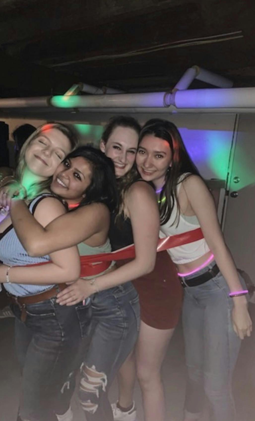 COURTESY OF ADDY PERLMAN
Perlman, a senior, is grateful for the friends who have shaped her college experience.