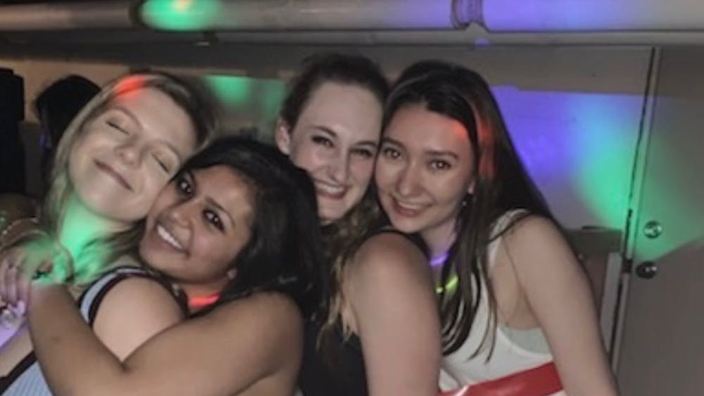 COURTESY OF ADDY PERLMAN
Perlman, a senior, is grateful for the friends who have shaped her college experience.