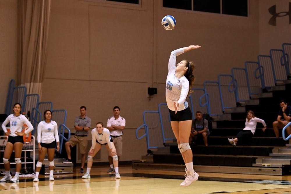 HOPKINSSPORTS.COM
Junior Louisa Kishton was named Conference Player of the Week.