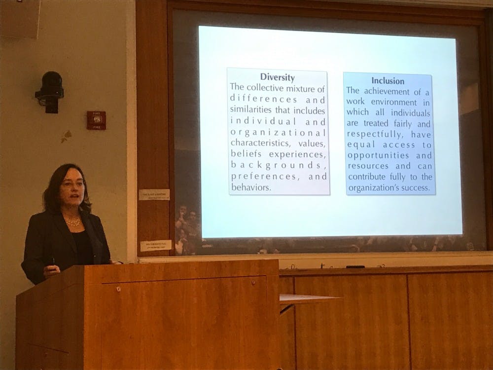 COURTESY OF JACOB TOOK
Fleming examined the gender biases affecting women’s confidence.