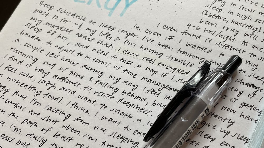 COURTESY OF ASHLEY KIM
Liu offers tips on starting and staying committed to journaling.