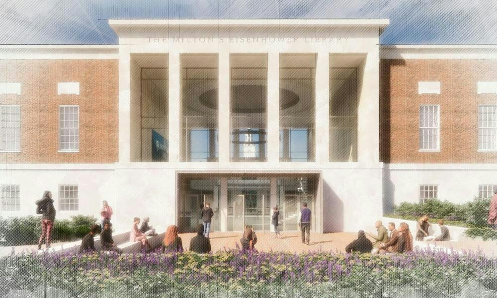 COURTESY OF PFEIFFER PARTNERS
An overview of construction updates for MSE Library, SNF Agora and Early Learning Center.