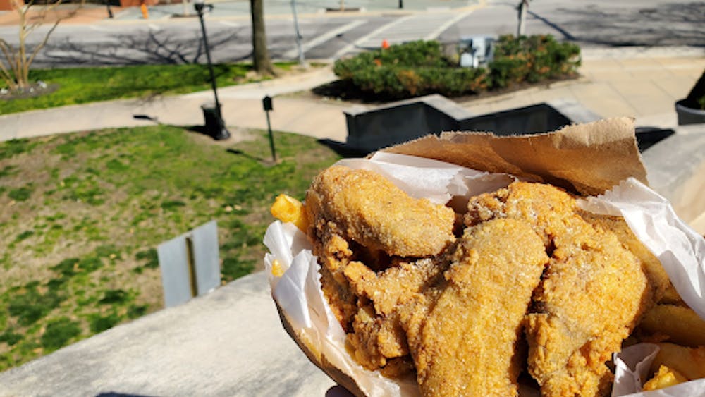 COURTESY OF JESSE WU
Hip Hop Fish and Chicken provides one of Baltimore’s iconic staples.