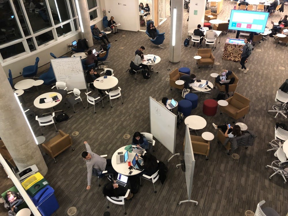 File Photo from a Friday night in Brody Probably

Parents cited campus culture as a reason to not send their kids to Hopkins.