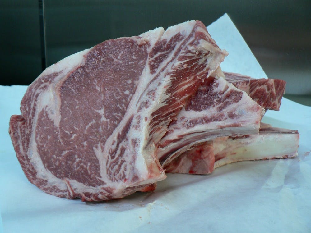 Stu_spivak/CC BY-SA 2.0
Beefsteaks consisted of prospective voters eating piles of meat.Stu_spivak/CC BY-SA 2.0
Beefsteaks consisted of prospective voters eating piles of meat.