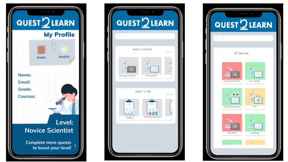 COURTESY OF QUEST2LEARN
The team hopes that their new app will be used both during and after the pandemic.&nbsp;