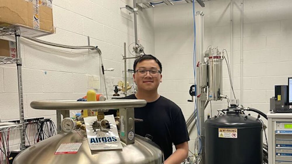 COURTESY OF JASON ZHANG
Zhang spoke on how he continued his research after after hitting a roadblock.