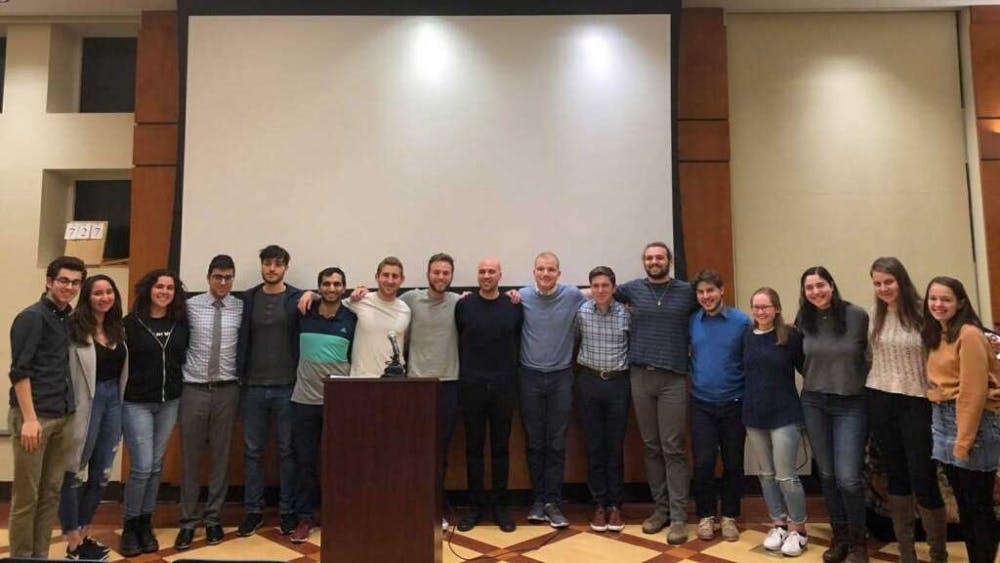 COURTESY OF LIOR NAVON
The Hopkins American Student Partnership for Israel invited Benjamin Anthony to campus.