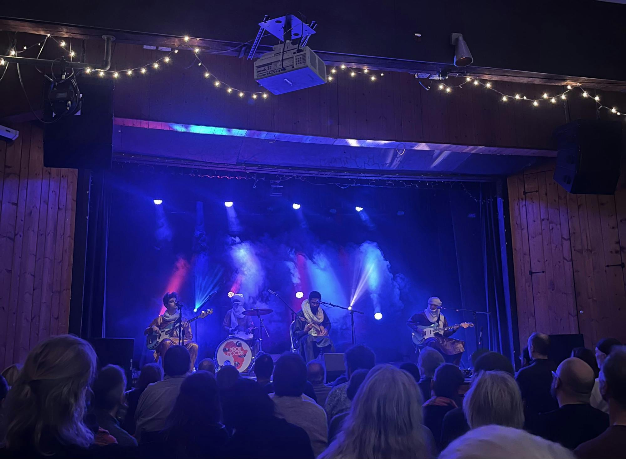 COURTESY OF MADELEINE GRABARCZYK
Grabarczyk described the sound and atmosphere at recent concert by Mdou Moctar and reflected on the political and social messages Moctar’s music.&nbsp;