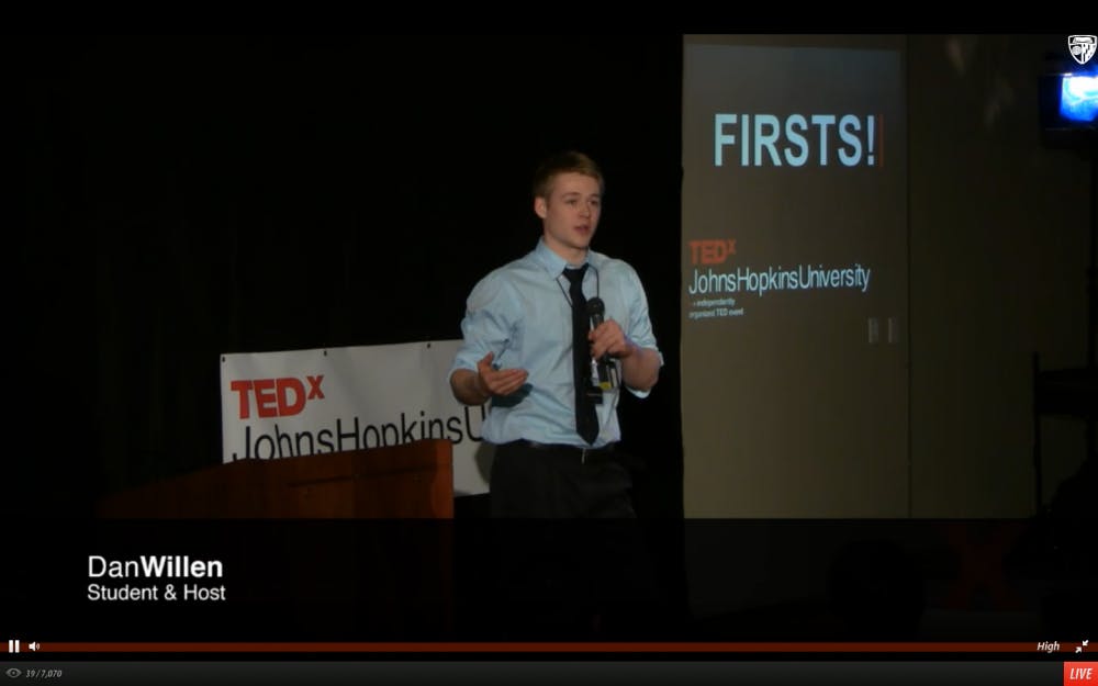 Courtesy of ustream.tv/channel/johnshopkinsu