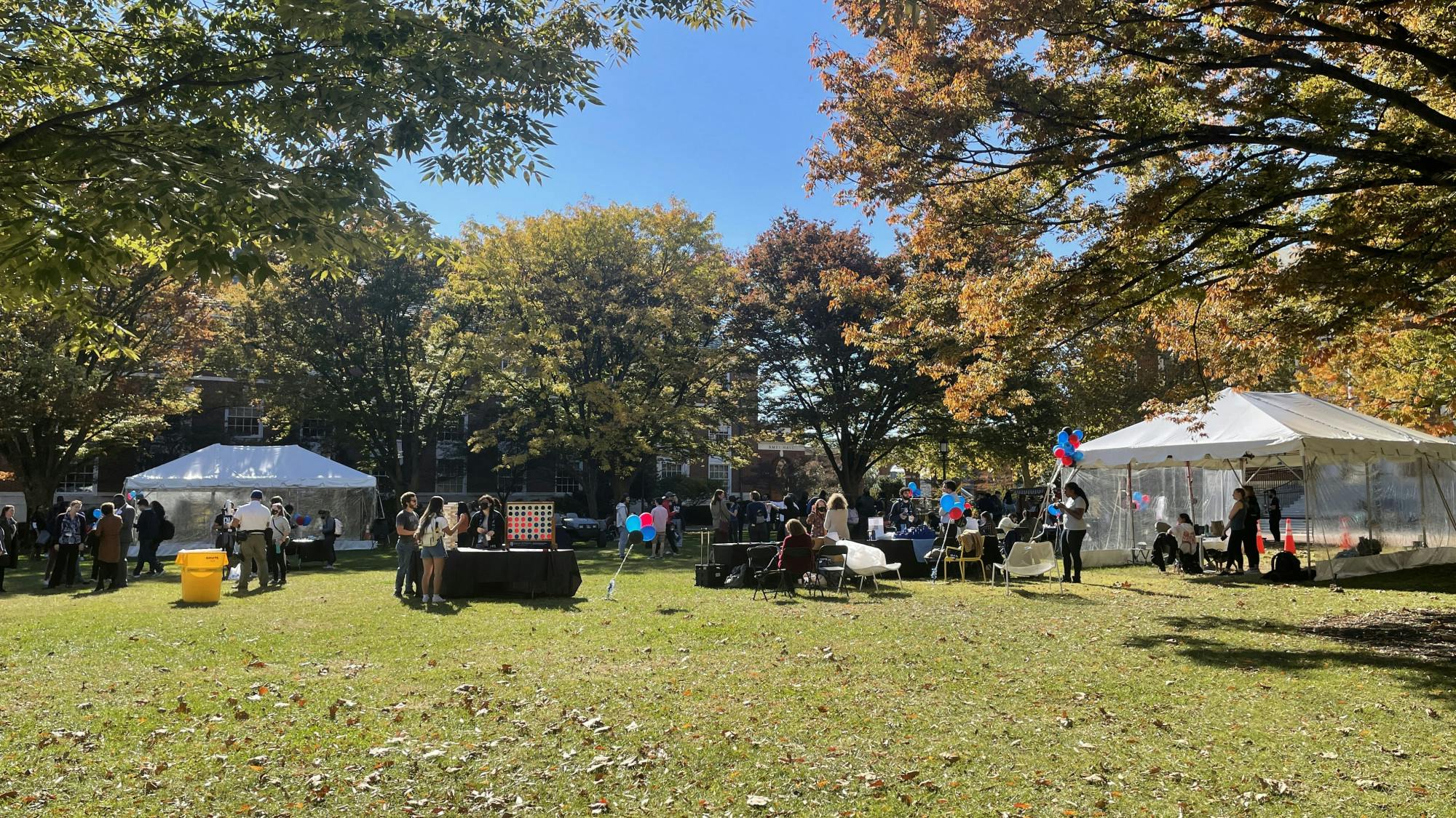 COURTESY OF XINYUE GU
FLI students remarked that the celebration made them feel welcome on campus.