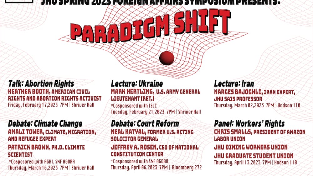 COURTESY OF FOREIGN AFFAIRS SYMPOSIUM 

The symposium will feature discussion on international shifts and patterns surrounding complex topics.&nbsp;