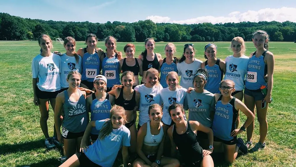 COURTESY OF EMILY STAHL
The women’s cross country team placed first at the Centennial Conference Championships this past weekend, finishing with 21 total team points.
