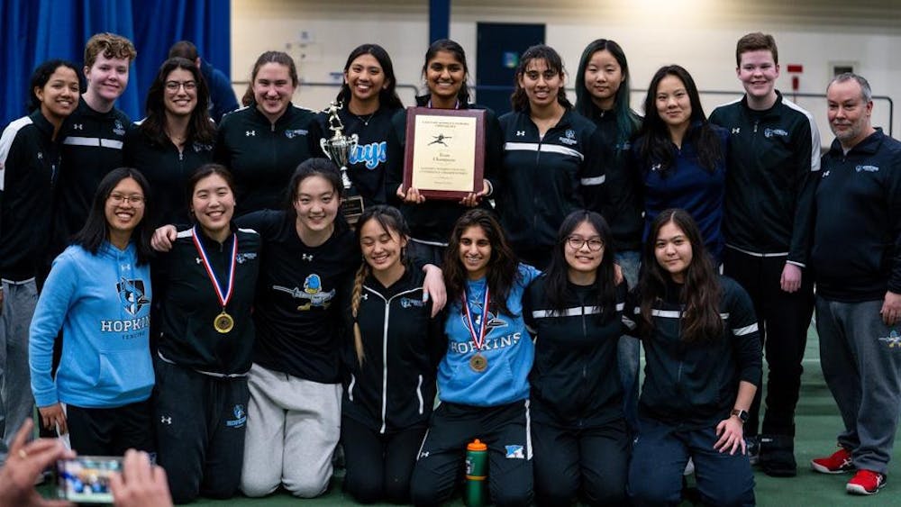 COURTESY OF HOPKINSSPORTS.COM
Hopkins Women’s Fencing won their fifth consecutive EWFC title in a row, as Hopkins Sports dominated across the country.